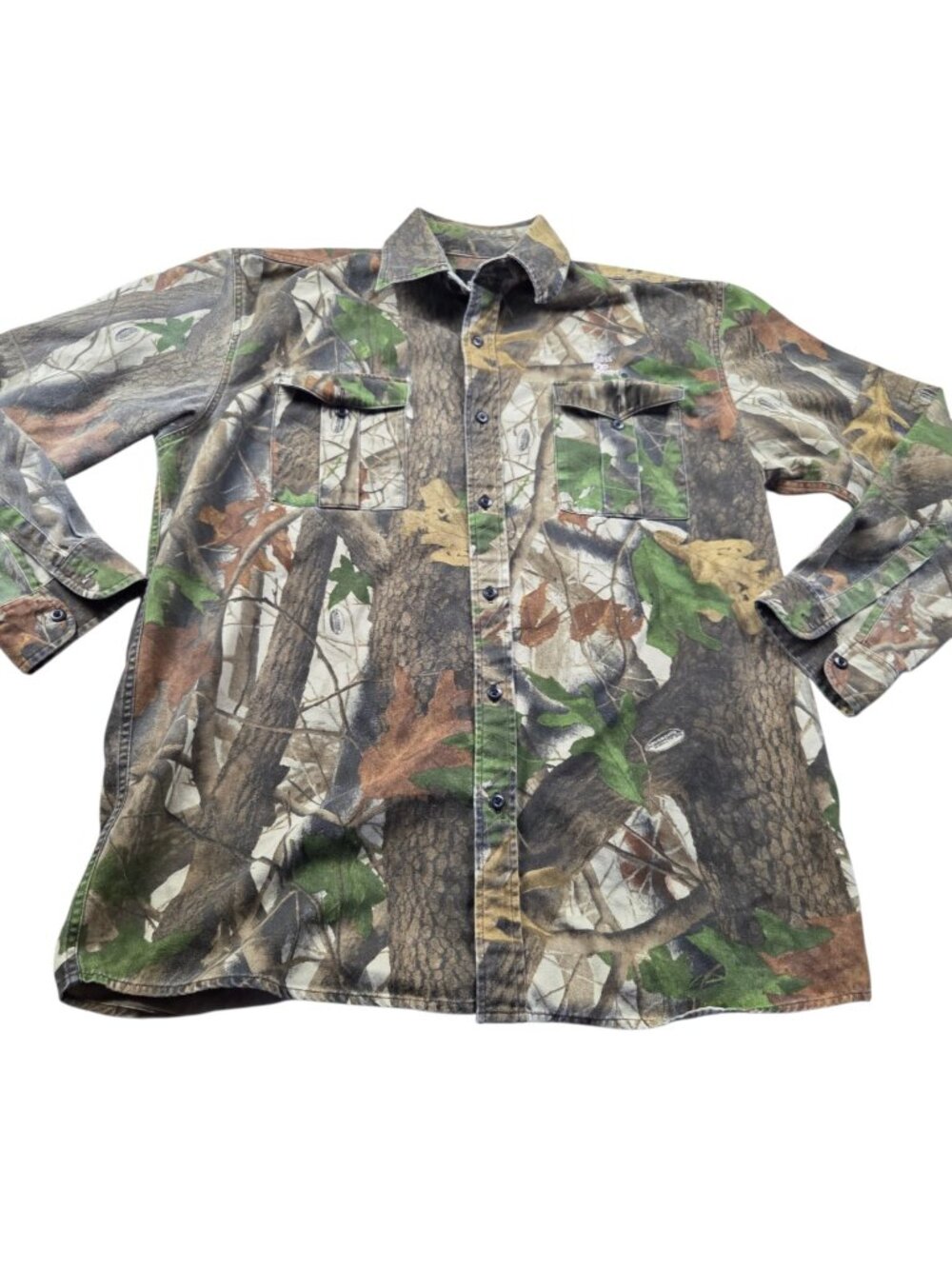 RedHead Bass Pro Shop Shirt Mens Large Tall Camo Realtree Hunting Outdoor